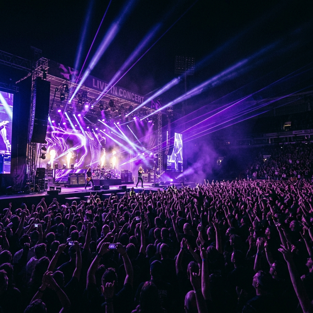 Full Band Concert Stage