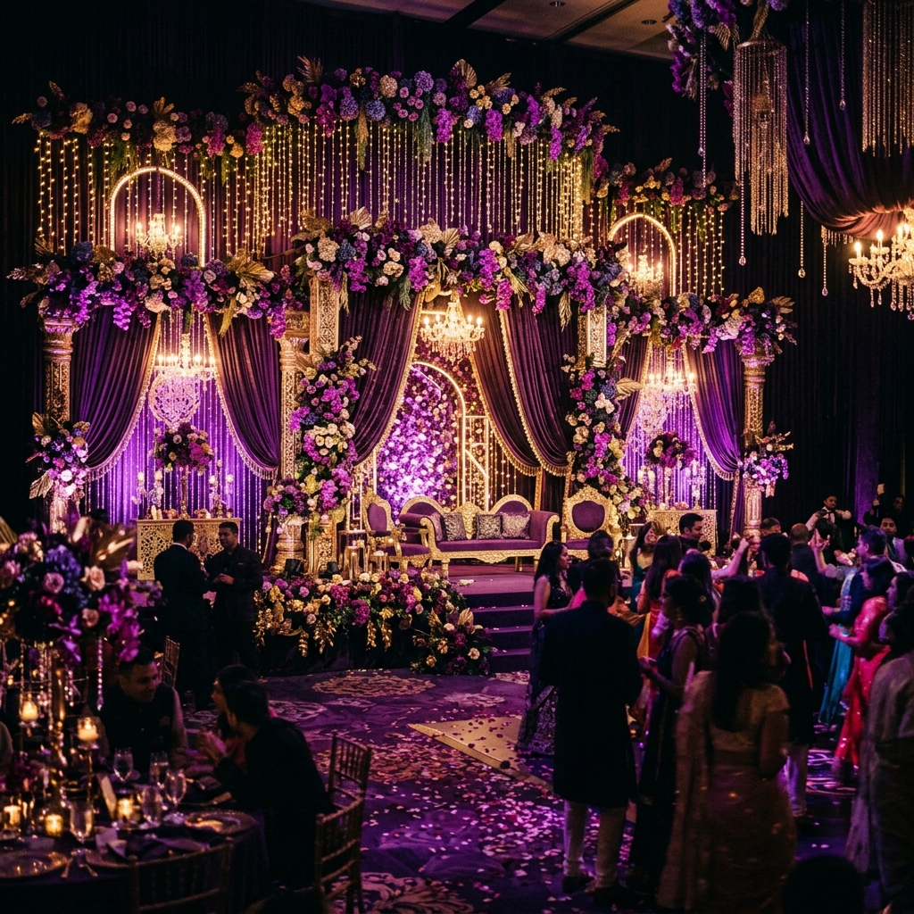 Wedding Sangeet Stage